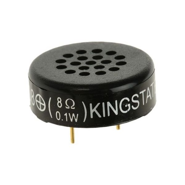 アールエスコンポーネンツ RS PRO 圧電型サウンダー 8Ω定格出力:0.1W 23 （Dia.） x 8.4mm 767-5373（直送品）