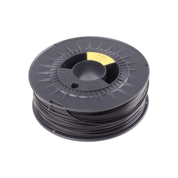 アールエスコンポーネンツ RS PRO 3Dプリンタ用フィラメント 黒 PLA 832-0264 1個(直送品)