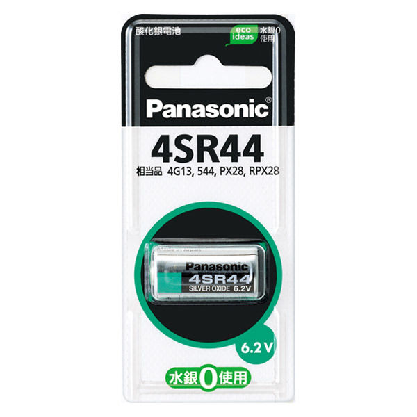 パナソニック 酸化銀電池 4SR44 1個