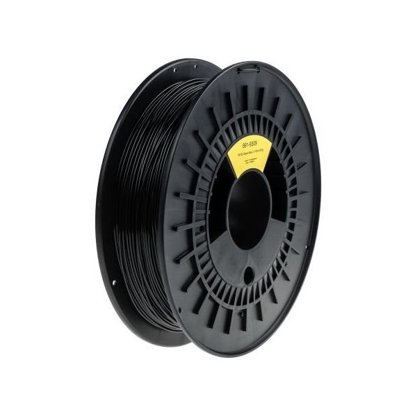 アールエスコンポーネンツ RS PRO 3Dプリンタ用フィラメント 黒 1.75mm PETーG 891-9309 1個(直送品)