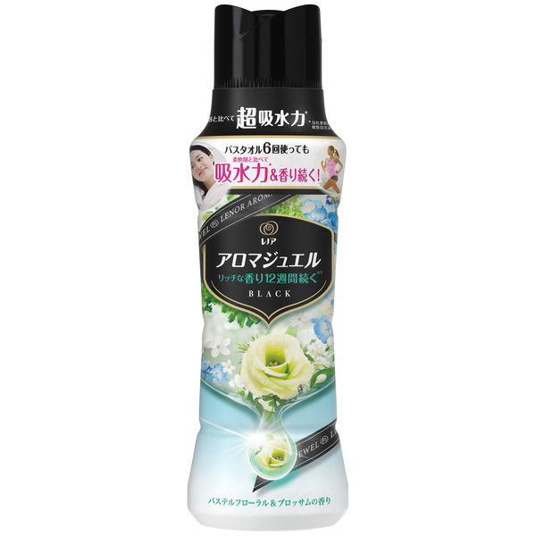 レノアハピネス アロマジュエル パステルフローラル＆ブロッサム 本体 420mL 1個 香り付け専用ビーズ P＆G