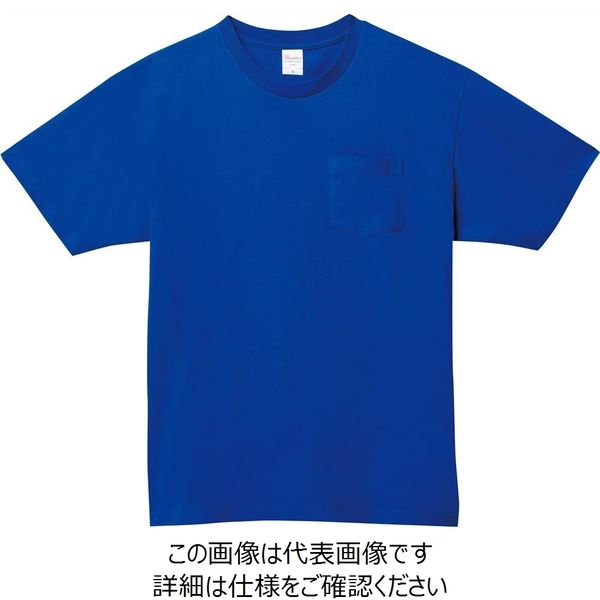 トムス 5.6オンスヘビーウエイトポケットTシャツ ロイヤルブルー S 00109-VCT-032-S 1セット(5枚)（直送品）