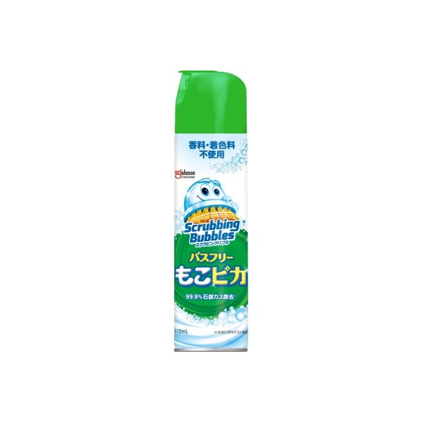 ジョンソン スクラビングバブル バスフリー もこピカ 570ml 4901609012936 570ML×12点セット（直送品）