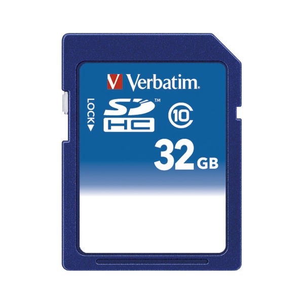Verbatim Japan ＳＤＨＣカード　３２ＧＢ　クラス１０ SDHC32GJVB1 2枚（直送品）