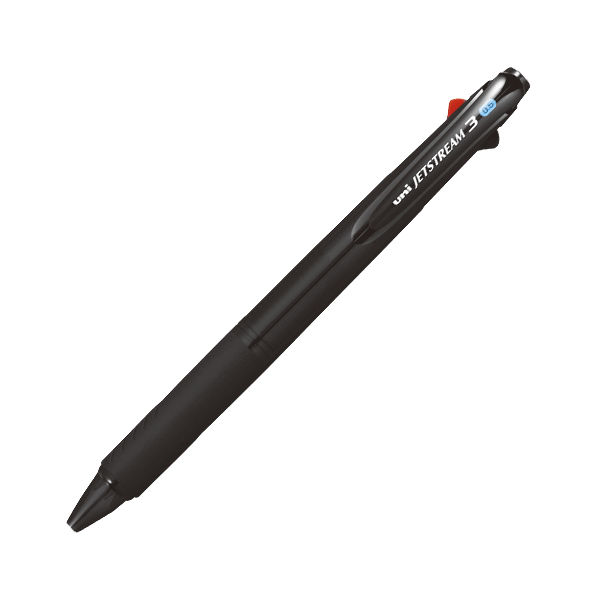 三菱鉛筆 ジェットストリーム３色０．５透明ブラック SXE340005T.24 1セット（10本）