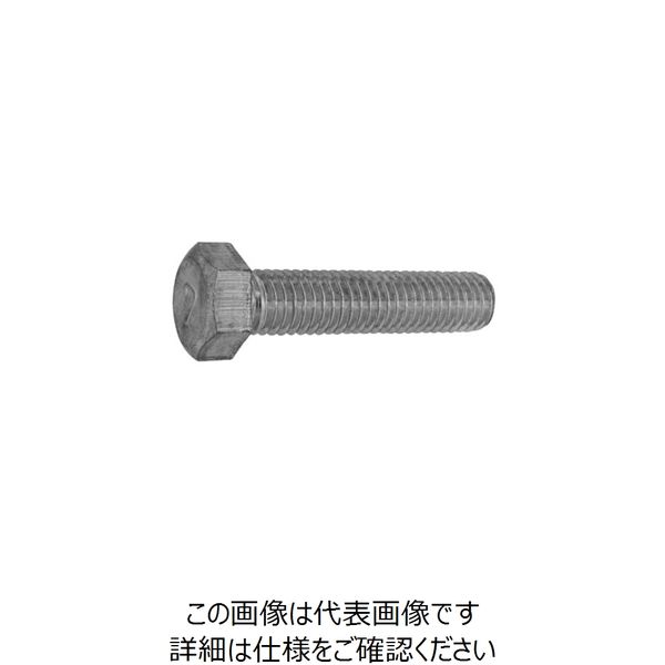 ファスニング J クロメート 鋼 7マーク小形六角ボルト（全ねじ） 8 X 10 B00075000080010002 1箱（500個）（直送品）