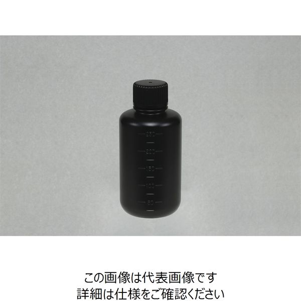 ナリカ 細口試薬びん （黒色） 250mL ポリ S75-2061-02 1セット（40個）（直送品）