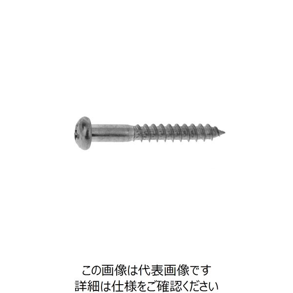 ファスニング J ホワイト 鉄（+）丸木ねじ 2.7 X 25 6000000500270250A3 1箱（1000個）（直送品）