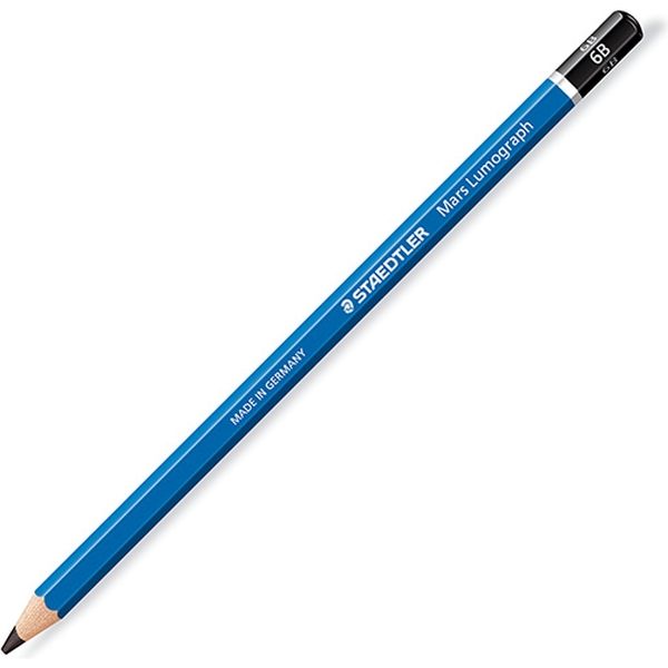 ステッドラー マルス　ルモグラフ　高級鉛筆　６Ｂ 100-6B 12本（直送品）