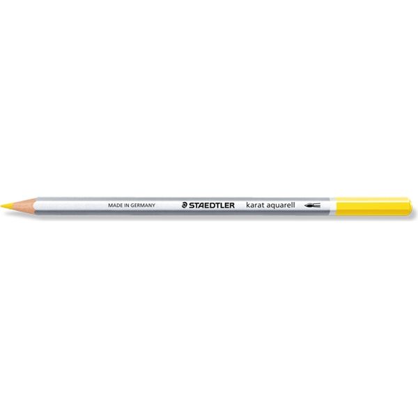 ステッドラー カラト　アクェレル　水彩色鉛筆　イエロー 125-1 6本（直送品）