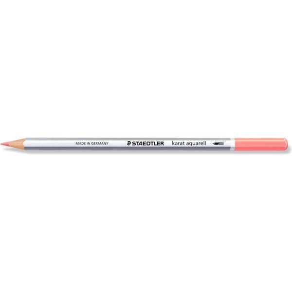 ステッドラー カラト　アクェレル　水彩色鉛筆　ピンク 125-25 6本（直送品）
