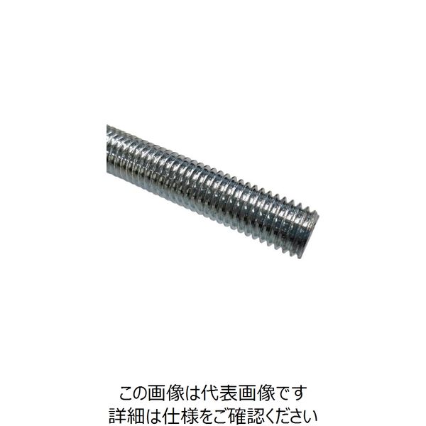 コノエ 寸切ボルト 鉄 ユニクロ 20×280 ZB-SS-6U-20280 1セット(5本) 240-9886（直送品）