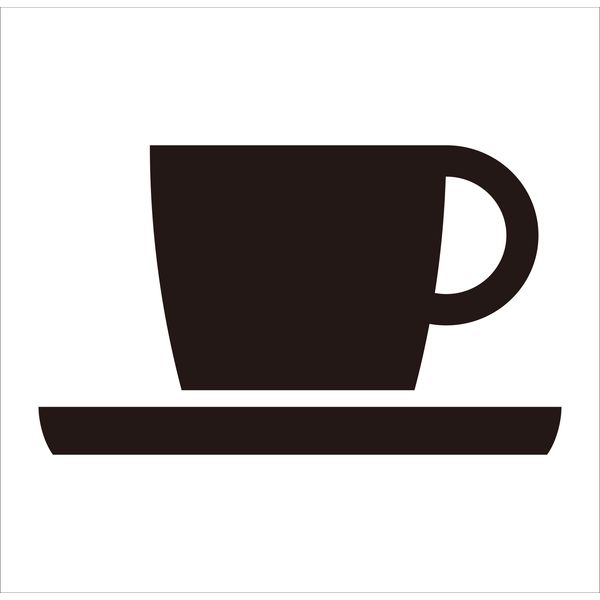 グリーンクロス JISピクトサイン 喫茶・軽食 150角 6300001350（直送品）