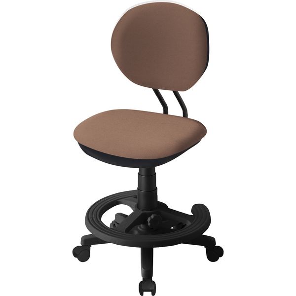 【軒先渡し】コイズミ　JustFitChair（ジャストフィットチェア ファブリック） 学習チェア ブラウン CDY-374BKBR 1脚（直送品）