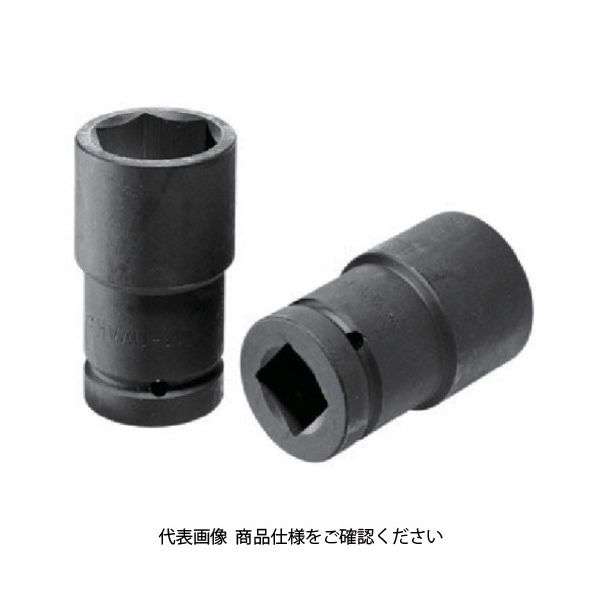 旭金属工業 ASH インパクトレンチ用ロングソケット25.4□×21mm USL0821 1丁 816-5650（直送品）