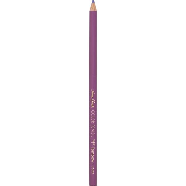 トンボ鉛筆 色鉛筆　１５００　単色　藤色 1500-21 1ダース
