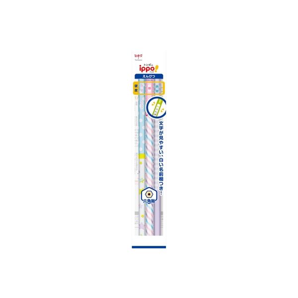 トンボ鉛筆 かきかた鉛筆PRWB3Pパック ACA-352B 5個（直送品）