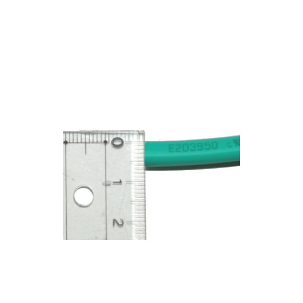 Linkman 熱収縮チューブ 耐熱タイプ 緑 6mm W16G 1本 63-3048-33（直送品）