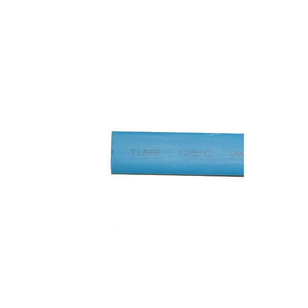 Linkman 熱収縮チューブ 耐熱タイプ 青 8mm W18BL 1本 63-3048-40（直送品）