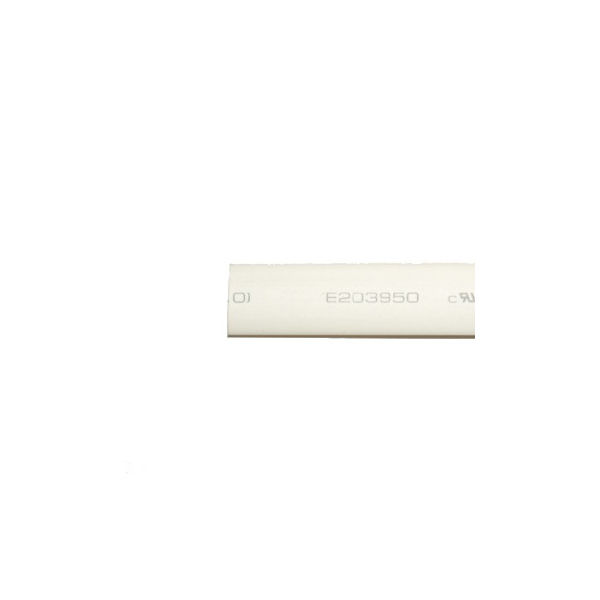 Linkman 熱収縮チューブ 耐熱タイプ 白 8mm W18W 1本 63-3048-46（直送品）
