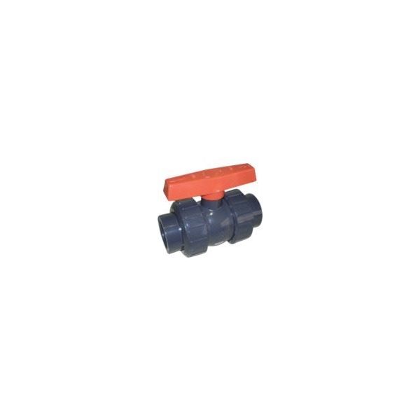 積水化学工業 エスロン ボールバルブ TS式 本体PVC OリングEPDM 40 BV40SX 1個 850-5818（直送品）