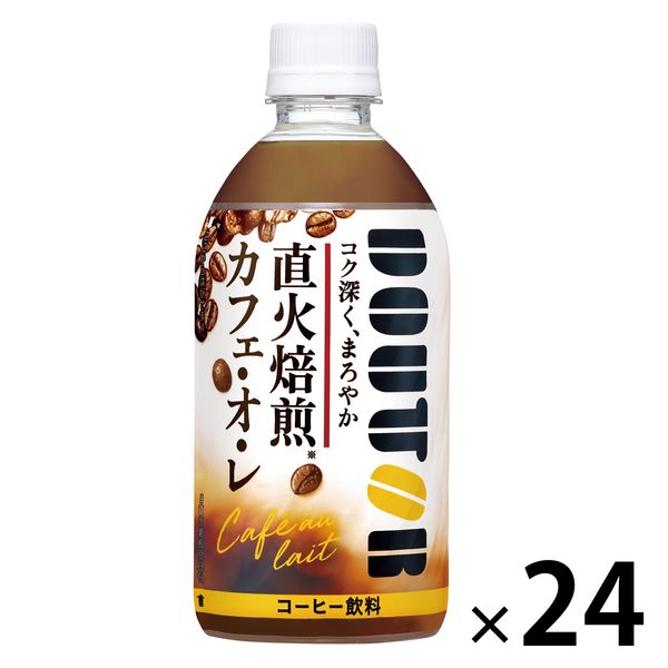 アサヒ飲料 ドトール カフェ・オ・レ 480ml 1箱（24本入）