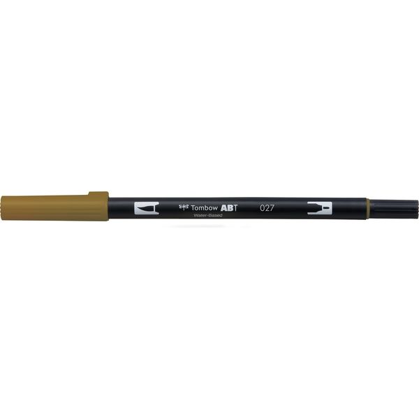 トンボ鉛筆 水性グラフィックマーカー ディアルブラッシュペン ABT 027 AB-T027 6本（直送品）