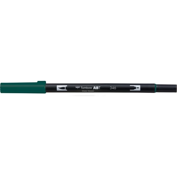 トンボ鉛筆 水性グラフィックマーカー ディアルブラッシュペン ABT 346 AB-T346 6本（直送品）