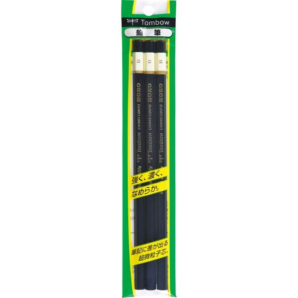 トンボ鉛筆 鉛筆モノ B 3Pパック ASA-394 5個（直送品）
