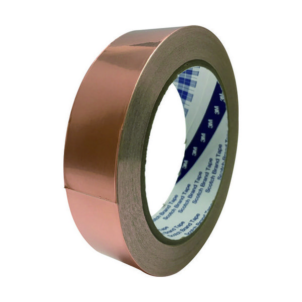 スリーエム ジャパン 3M 導電性片面銅箔テープ CUー35C CU-35C 19X3 1巻 149-5714（直送品）