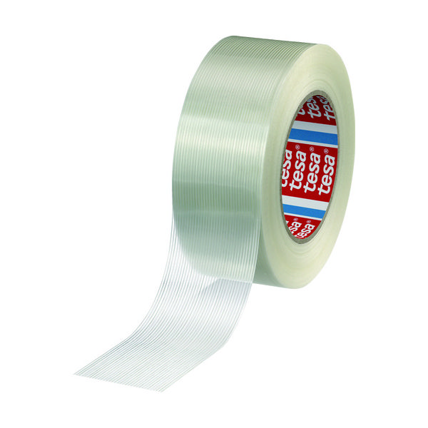 テサテープ tesa フィラメントテープ 白 50mmx50m 53315-50-50 1巻 149-7892（直送品）