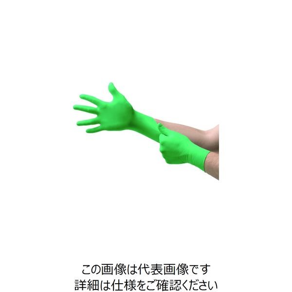 アンセル 耐薬品ネオプレンゴム使い捨て手袋 マイクロフレックス 73ー847 Lサイズ (100枚入) 73-847-9 1箱(100枚)（直送品）