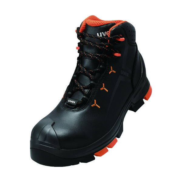 UVEX（ウベックス） UVEX UVEX2 ブーツ ブラック 24.0CM 6503.5-38 1足 149-4466（直送品）