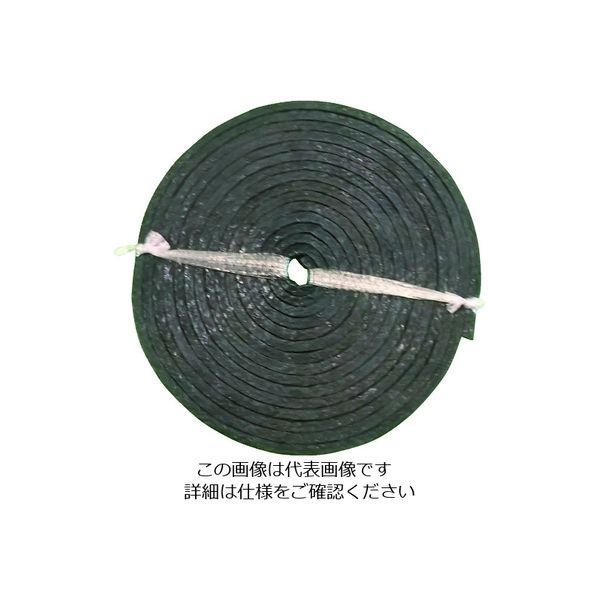 ダイコー グランドパッキン D4101 PTFE含浸炭化繊維 幅4.8mm D4101-4.8 1巻 149-4673（直送品）