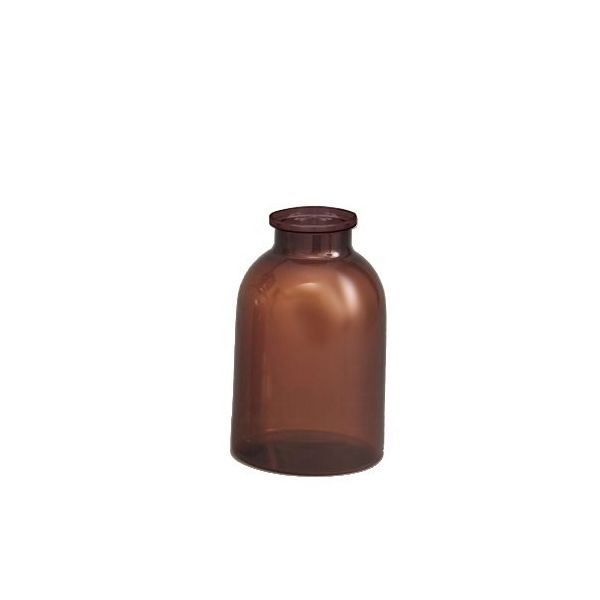 エムアイケミカル 散薬瓶 500cc（茶）本体 395300 1個 61-3735-57（直送品）