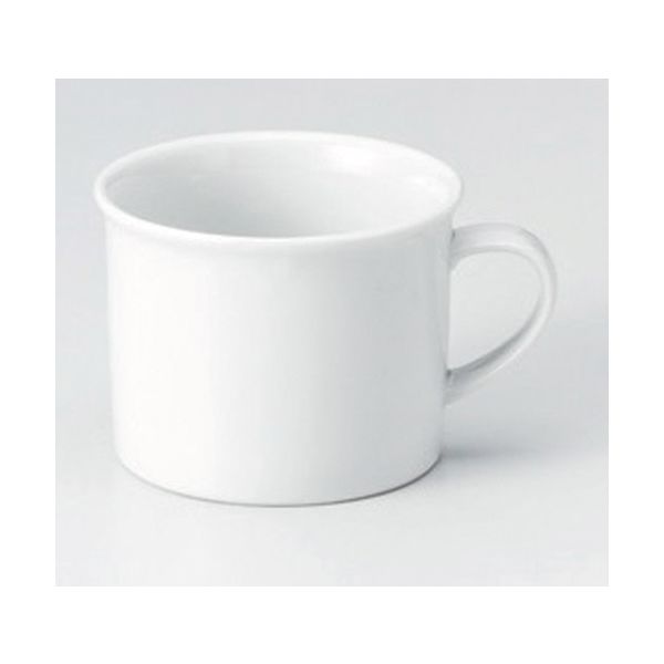 アースモス 美濃焼 マグカップ ホワイトマグカップ（小） [230cc] （5個入）（直送品）