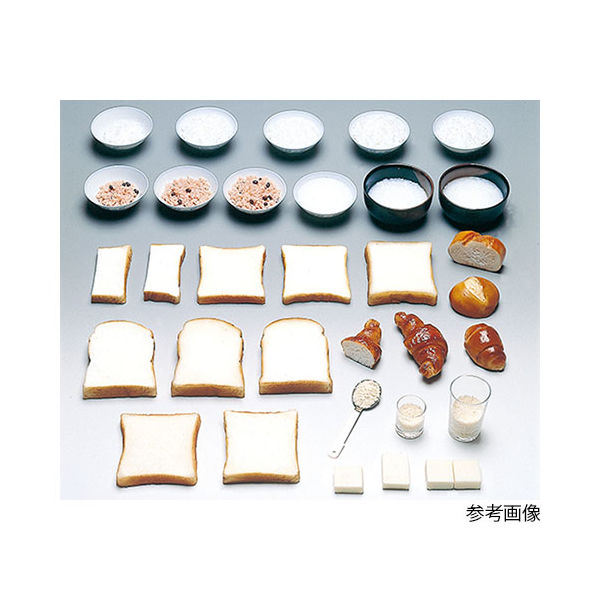 イワイサンプル フードモデル(穀類) 食パン80g 1-15 1個 62-8596-66（直送品）