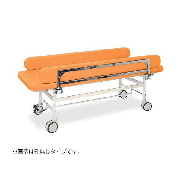 高田ベッド製作所 回転ガード付カイザー 幅65×長さ180×高さ60cm オレンジ TB-1304 1個 63-0339-45（直送品）
