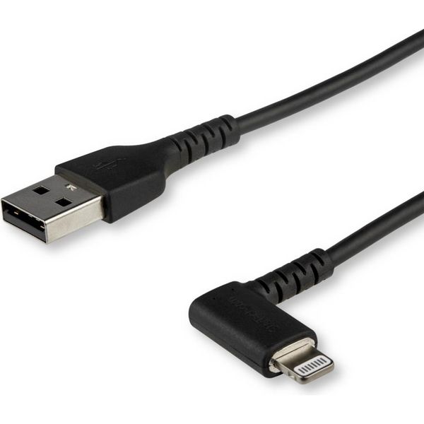 高耐久L型Lightning - USB-Aケーブル／2m　RUSBLTMM2MBR　1個　StarTech.com（直送品）