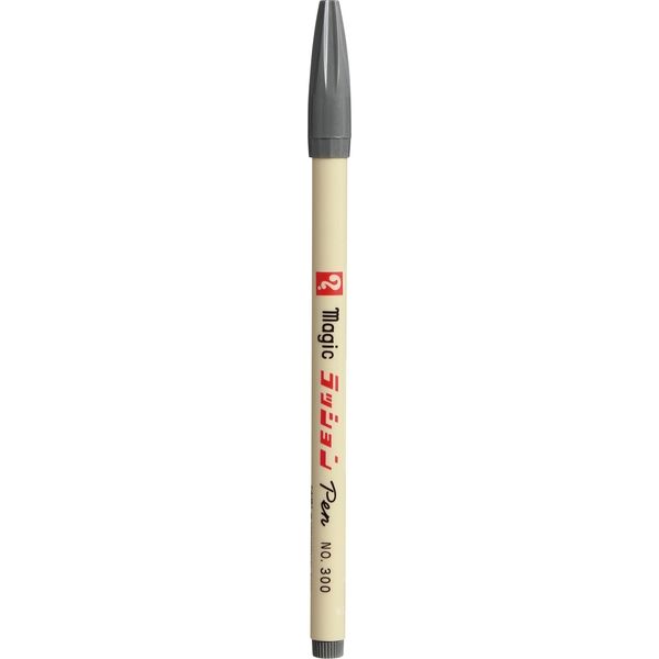 寺西化学工業 水性ペン　マジック　ラッションペンNo.３００　灰 M300-T14 10本（直送品）