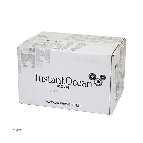 Aquarium Systems 箱入り　インスタントオーシャン　６００Ｌ用　６０Ｌ×１０袋入り　２０ｋｇ 226858 1個（直送品）