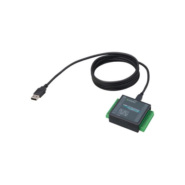 コンテック（CONTEC） 高精度アナログ入出力ターミナル AIO-160802GY-USB 1個（直送品）