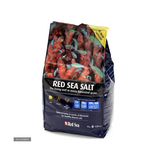 Red Sea 人工海水　レッドシーソルト　１２０リットル用　低栄養塩 7290100771136 1個（直送品）
