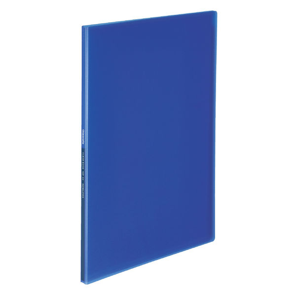 コクヨ 固定式クリアファイル ＜Glassele＞（グラッセル） 10ポケット ブルー ラ-GL10B 10冊