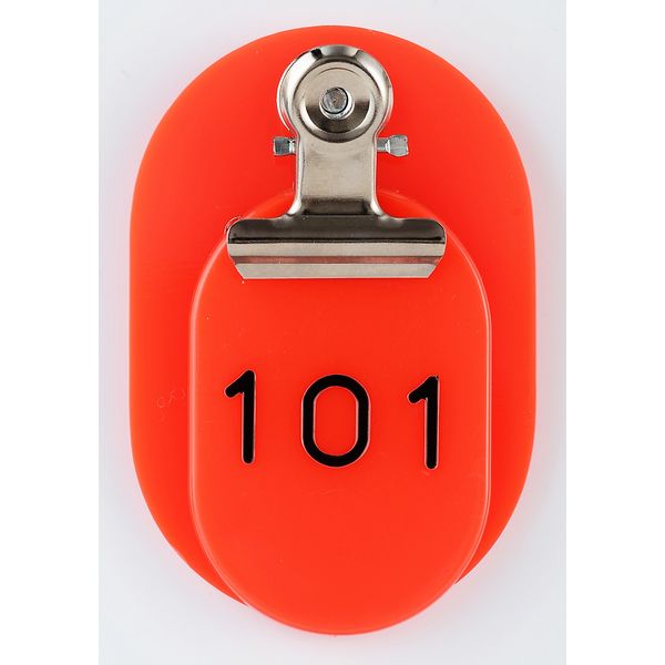 親子札　101～150　赤 BO-101R 1組 西敬（直送品）