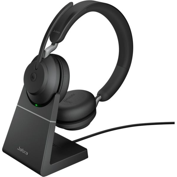 Jabra Evolve2 65 MS Stereo USB-A Stand Black 26599-999-989 1個