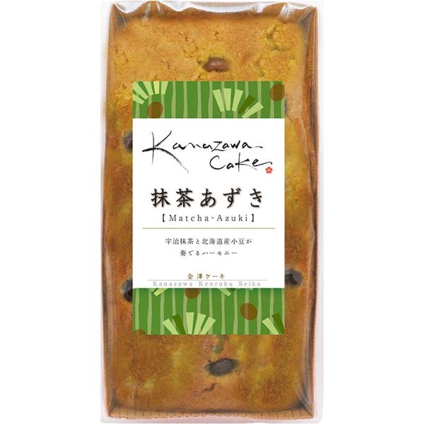 【ギフト・10箱セット】金澤兼六製菓　金澤ケーキ　抹茶あずき K-6（直送品）