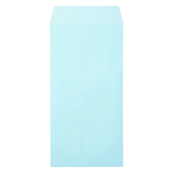 ムトウユニパック ナチュラルカラー封筒 長3ブルー 〒枠なし 1セット（300枚:100枚入×3袋）590206060