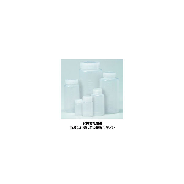 新潟精機 PPボトル広口ビン 250ml PBWー250 PBW-250 1セット(10個:1個×10本)（直送品）