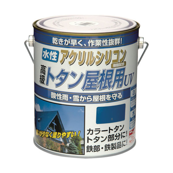 ニッペホームプロダクツ ニッぺ 水性トタン屋根用UV 2L 赤茶 HXQ102-2 1缶 859-9287（直送品）